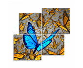 Купить картину Голубая бабочка, m0119 - под заказ