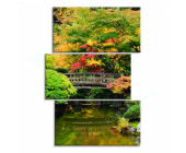 Купить картину Ручей в японском саду, m0158 - под