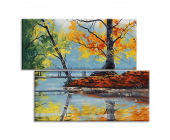 Купить картину Осенний листопад, m0317 - под заказ