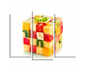 Купить картину Кубик фруктов, m0366 - под заказ