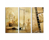 Купить картину Воспоминания о Париже, m0370 - под