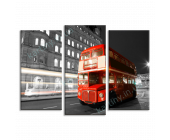 Купить картину Автобус в Лондоне, m0383 - под зака