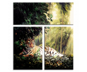 Купить картину Тигр в джунглях, m0418 - под заказ