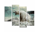 Купить картину Белый медведь, m0419 - под заказ