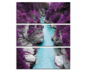 Купить картину Фиолетовые берега, m0480 - под зака